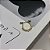 Piercing De Mamilo Cravejado Folheado a Ouro 18K - Imagem 1