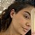 Piercing Fake 1 Fio Cristal Folheado a Ouro 18K - Imagem 1