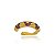 Piercing Fake Argola Egito Rosa Folheado a Ouro 18K - Imagem 2