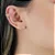 Piercing Fake Setinha Zirconias Folheado a Ouro 18K - Imagem 1