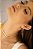 Piercing Ponto De Luz Base Reta Rosca Interna Folheado a Ouro 18K - Imagem 3