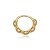 Piercing Torção Indiano Folheado a Ouro 18K - Imagem 1