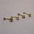 Piercing Umbigo Ponto De Luz Folheado a Ouro 18K - Imagem 1