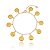 Pulseira 10 Mandamentos Folheado a Ouro 18K - Imagem 1