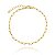 Pulseira 21Cm Cartier 0,70Mm Folheado a Ouro 18K - Imagem 1