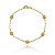 Pulseira Cartier 0,7mm com 5 Bolas Folheado a Ouro 18k - Imagem 2