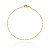 Pulseira Elo Cartier 19Cm Folheado a Ouro 18K - Imagem 1