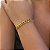 Pulseira Elo Torcido Folheado a Ouro 18K - Imagem 1