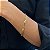 Pulseira Grumet Laminado Folheado a Ouro 18K - Imagem 3