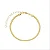 Pulseira Groumet Laminado Folheado a Ouro 18K - Imagem 1