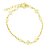 Pulseira Losango Redondo Zirconia Folheado a Ouro 18K - Imagem 2