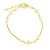 Pulseira Losango Redondo Zirconia Folheado a Ouro 18K - Imagem 2