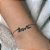 Pulseira Love Cravejado Preto Folheado a Ouro 18K - Imagem 1