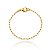 Pulseira Masculina Infantil Folheado a Ouro 18K - Imagem 1