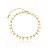 Pulseira Moedinhas Penduradas Folheado a Ouro 18K - Imagem 1