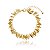 Pulseira Navetes Abaulados Folheado a Ouro 18K - Imagem 1