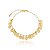 Pulseira Pingentes Moedas Folheado a Ouro 18K - Imagem 1