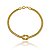 Pulseira Rabo De Rato Amarrada Folheado a Ouro 18K - Imagem 1
