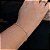 Pulseira Riviera Redonda 2Mm Folheado a Ouro 18K - Imagem 1