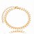 Pulseira Setinha Lisa Folheado a Ouro 18K - Imagem 1
