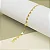Pulseira Triangulos Folheado a Ouro 18K - Imagem 2