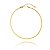 Tornozeleira Fita Heringbone 0,4Mm Folheado a Ouro 18K - Imagem 3