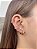 Trio Argola Lisa Fina Folheado a Ouro 18K - Imagem 2
