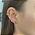 Trio Locked Heart Folheado a Ouro 18K - Imagem 2