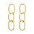 Brinco 3 Elos Alongados - Imagem 1