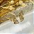 Brinco Borboleta Recortada Folheado a Ouro 18k - Imagem 1