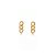 Brinco Corrente Folheado a Ouro 18k - Imagem 2