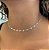 Colar Choker Estrelas Folheado a Prata 925 - Imagem 1