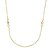 Colar Longo Tifanny Rosa Folheado a ouro 18K - Imagem 2