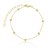 Pulseira Correntinha 7 Bolinhas - Imagem 1