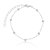 Pulseira Correntinha 7 Bolinhas - Imagem 1