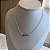 Colar Choker Correntinha Love Liso - Imagem 2