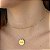 Colar Nylon Coragem Folheado a Ouro 18k - Imagem 1