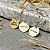 Kit Inspiração - 3 Colares de Nylon - Acredite, Sou Grata e Coragem Folheados a Ouro 18k - Imagem 1