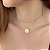 Colar Nylon Sol Folheado a Ouro 18k - Imagem 1