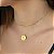 Kit Eternize - 3 Colares de Nylon - Inicial, Nome e Data Folheados a Ouro 18k - Imagem 2