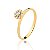 Anel Chuveiro Flor Folheado a Ouro 18k - Imagem 1