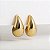 Brinco Gota Vintage Folheado a Ouro 18k - Imagem 3