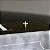 Piercing Cruz Cravejada Folheado a Ouro 18k - Imagem 1