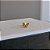 Piercing Borboleta Lisa Folheado a Ouro 18k - Imagem 1