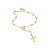 Pulseira Terço Clássico Folheado a Ouro 18k - Imagem 1