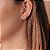 Brinco Trevo Vintage Alhambra Folheado a Ouro 18k - Imagem 1