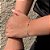 Pulseira Cartier 5 Esferas 0,5mm Folheado a Prata 925 - Imagem 1