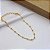 Pulseira Veneziano Bolinhas Folheado a Ouro 18k - Imagem 1