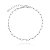 Pulseira 21Cm Cartier 0,70Mm Folheado a Prata 925 - Imagem 1