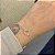 Pulseira Veneziano Coração Vazado Fio Laminado Folheado a Prata 925 - Imagem 1
